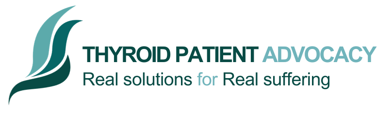Thyroid patient logo